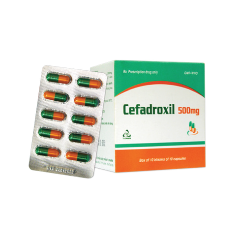 Cefadroxil 500mg H/100 - Trà Vinh