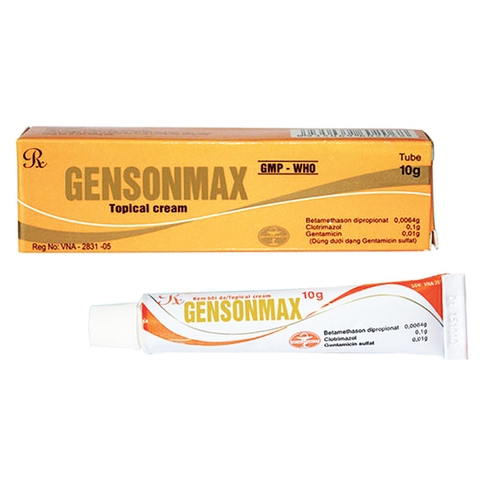 Cream Gensomax 10g - QuảngBình