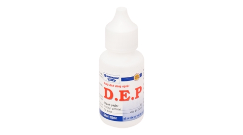 Dung dịch D.E.P 20ml - HD Pharma
