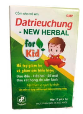 Đa triệu chứng NEW HERBAL H/12 gói 1g - PHARBACO