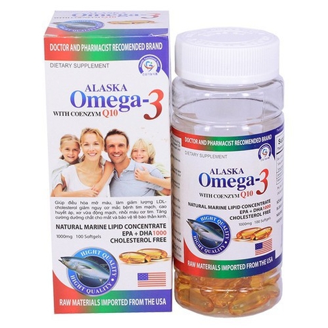 Alaska Omega 3 with coenzym Q10
