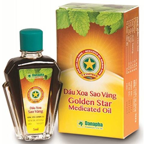 Dầu xoa Sao vàng