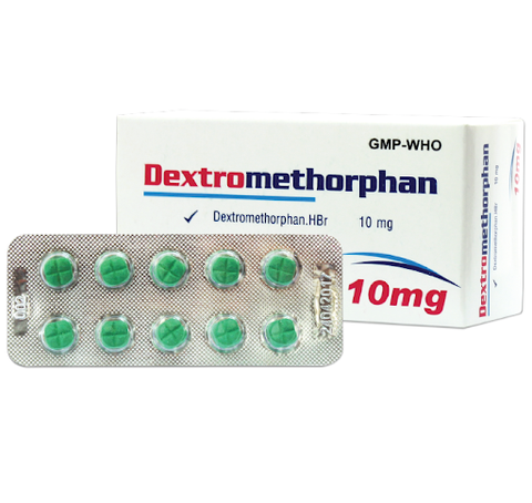 Dextromethorphan 10mg V/10,H/100 - Trà Vinh