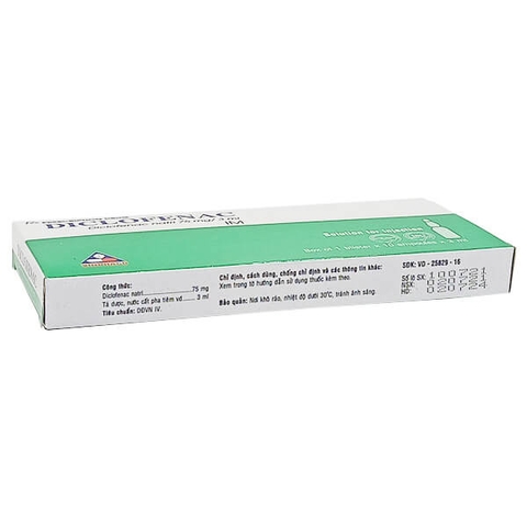 Diclofenac 75mg/3ml - Vinphaco