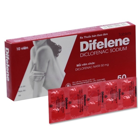 Difelene 50mg 1x1x10 viên - KM