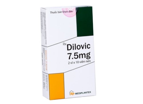 Dilovic 7.5 mg (H/2v*10) MEDI
