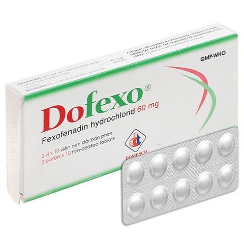 Dofexo 60mg VBF H/2 vỉ X 10 v - Domesco