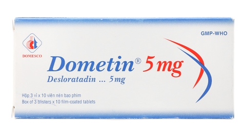 Dometin 5mg VBF H/3 vỉ x 10v (AL-AL)- Domesco