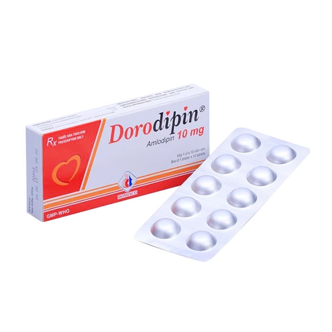 Dorodipin 10mg VNE H/1x10 viên -  Domesco