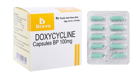 Doxycyclin 100mg -  Ấn Độ
