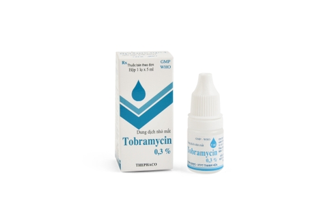 Thuốc nhỏ mắt Tobramycin 0,3% 5ml - Thephaco