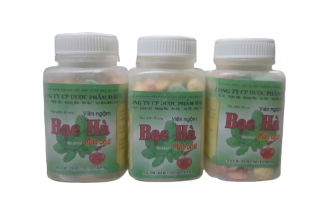 Viên ngậm bạc hà Đại y