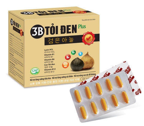 3B tỏi đen Plus cam - Hà Thành