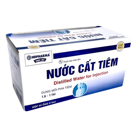 Nước cất tiêm 5ml - HDPharma