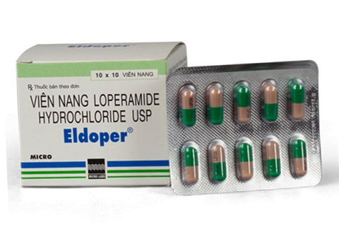 Eldoper (Loperamid 2mg) K/150H/10x10 - Micro Labs (Ấn)