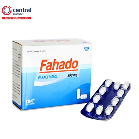 Fahado 500mg MB K/12000 viên K/24 H/50 vỉ/10 viên - Hà Tây
