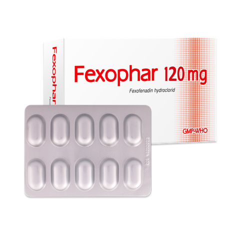 Fexophar 120mg v/10, h/50 - Trà Vinh