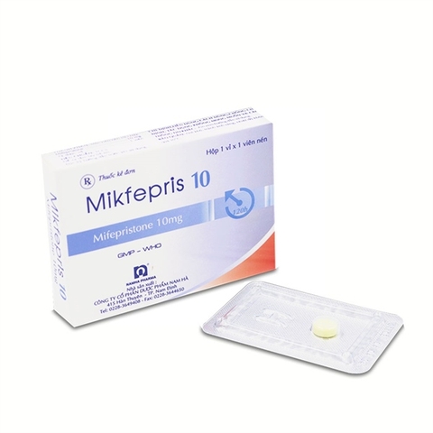 Viên tránh thai Mikfepris 10mg - Nam Hà