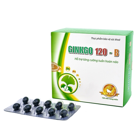 Ginko 120B(10 vỉ x 10 viên,92h/thùng) - Trường Thọ