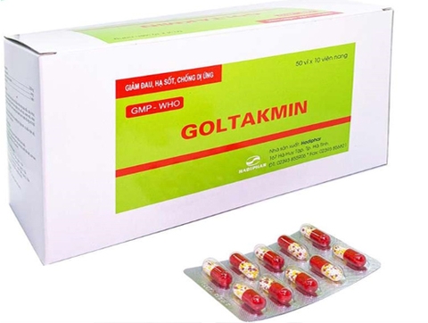 Goltakmin H/50 vỉ*10v k/24h - Hà Tĩnh
