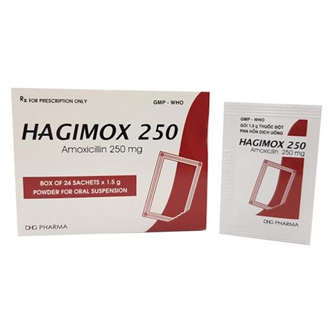 Hagimox 250 Gói/1,5g H/24gT/3456 -HG