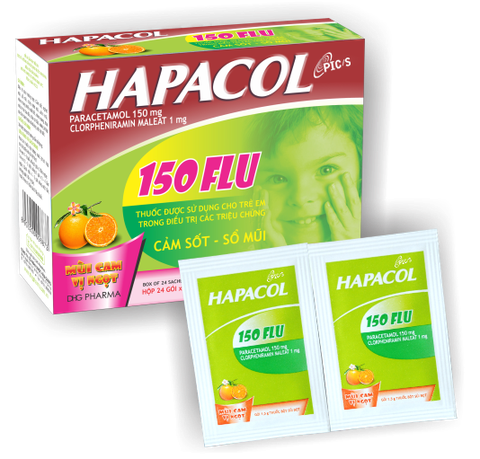 Hapacol 150 Flu G/1,5g H/24 T/3456 - HG