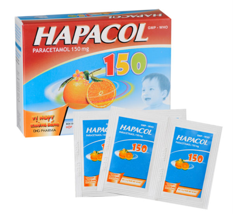 Hapacol 150mg G/1.5 H/24 T/3456 HG