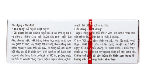 Hoạt huyết nhất nhất
