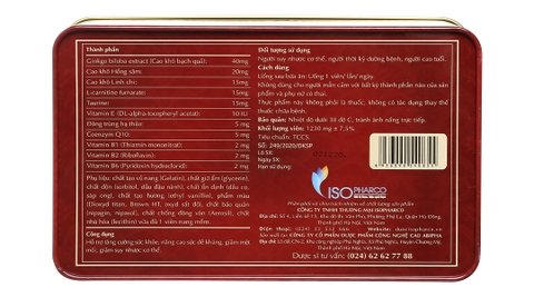Red Korean Ginseng iso - Isopharco