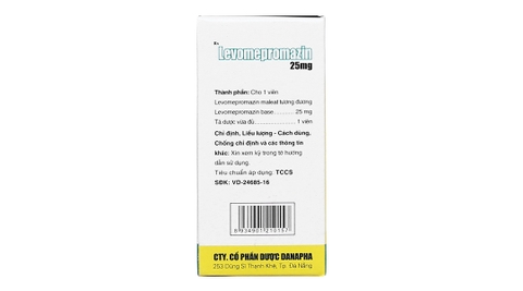 Levomepromazin 25mg