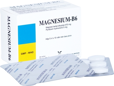 Magnesium B6 K/96 H/50 -Bidiphar
