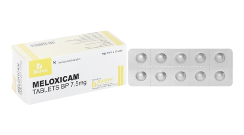 Meloxicam 7.5 mg - ấn độ (Brawn)