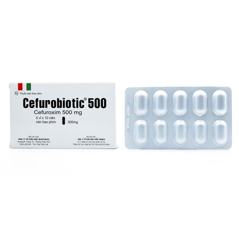Cefurobiotic 500mg - Medipharco - tenamyd