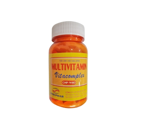 Multivitamin lọ 100 viên x 120 lọ/kiện - Hà Tĩnh