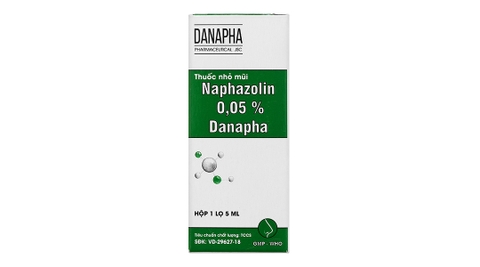 Dung dịch nhỏ mũi Naphazolin 0,05%