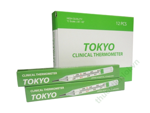 Nhiệt kế y học thủy ngân Tokyo