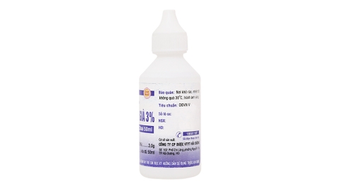 Nước oxy già 3% 50ml - HD Pharma