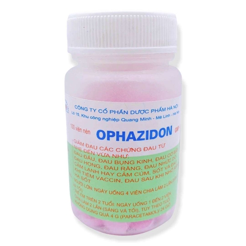 Ophazidol ( Giảm đau thần kinh ) K/240l/100 v