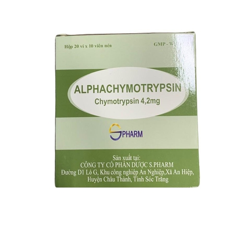 Alphachymotripsin 4.2mg - S.Pharm