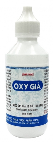 Nước oxy già 10tt 3% 60ml - OPC