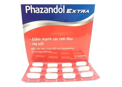 Phazandol Extra PV (H/15 vỉ x12 viên)