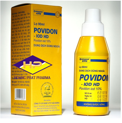 Povidon-Iod 10% 90ml - HDPharma