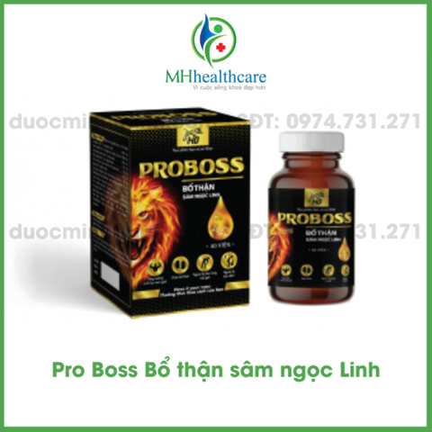 Proboss Bổ thận sâm ngọc linh lọ 40 viên - Minh Hạnh