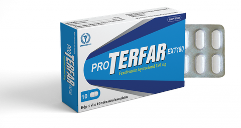 ProTerfar EXT 180 (1 vỉ x 10 viên)