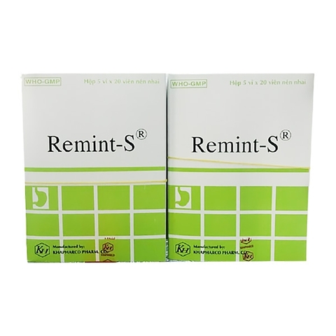 Remint - S H/5 vỉ/20 viên - Khapharco