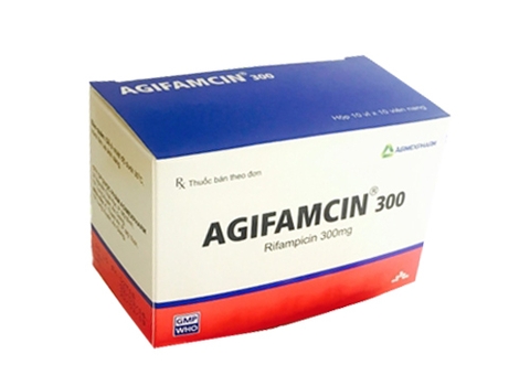 Rifampicin 300mg (Agifamcin) H/10vỉ/10viên