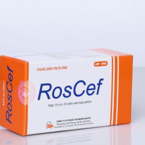 Roscef (H 10 vỉ Alu x 10v) medi