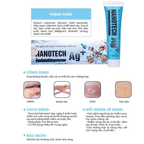 Nanotech Ag+