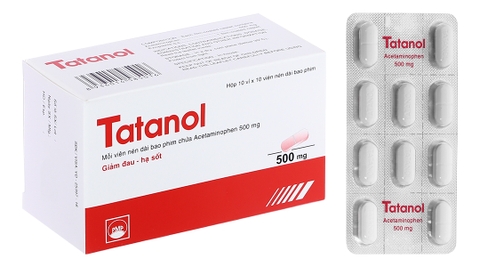Tatanol Tab F.C 500mg H/10x10 - Phú yên