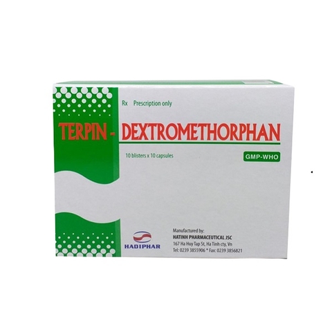 Terpin dextromethorphan K/120H/10v/10v - Hà Tĩnh